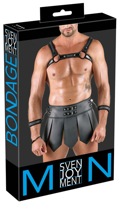 Svenjoyment Bondage Herrenrock + Brustharnisch