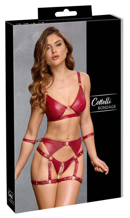 Cottelli Bondage BH und Slip Set