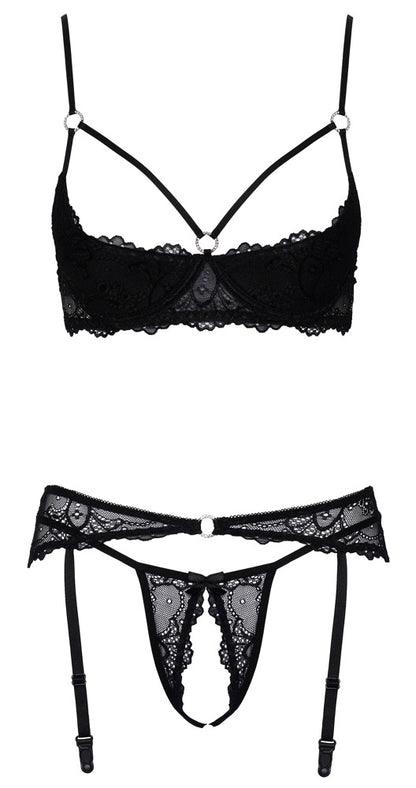 Cottelli Lingerie 3-teiliges BH-Set