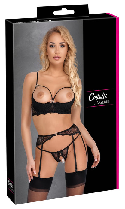 Cottelli Lingerie 3-teiliges BH-Set