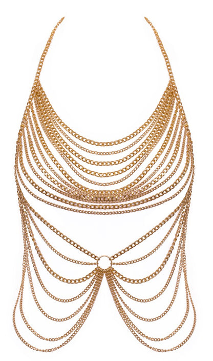 Cottelli Accessoires goldene Körperkette