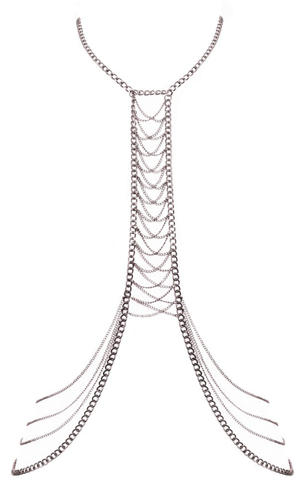 Cottelli Accessoires Silberne Körperkette