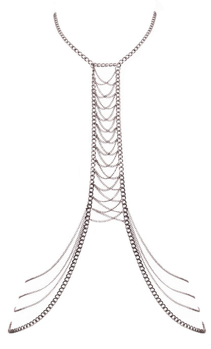 Cottelli Accessoires Silberne Körperkette