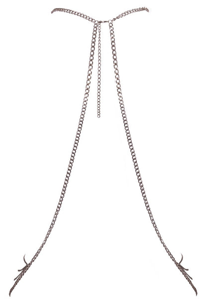Cottelli Accessoires Silberne Körperkette