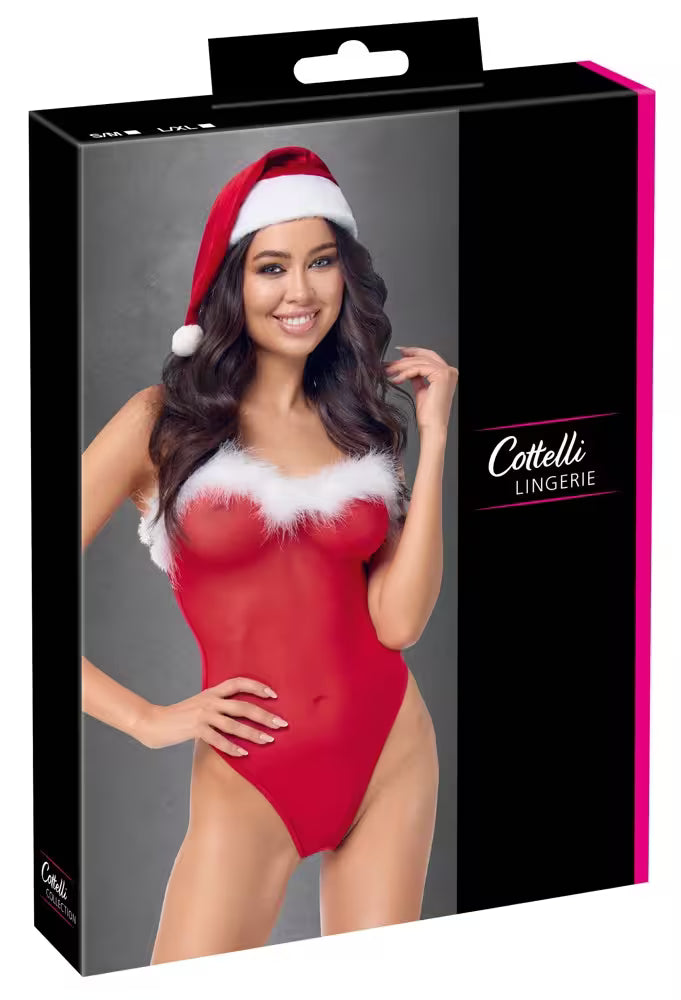 Cottelli Lingerie X-Mas Set mit Hütchen