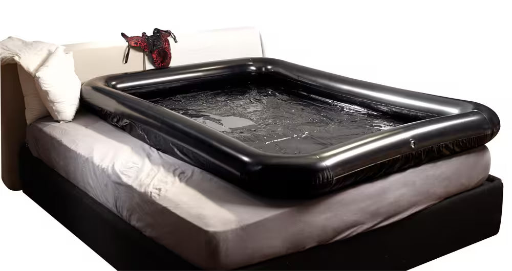 Rutschbasis mit aufblasbarem Rand