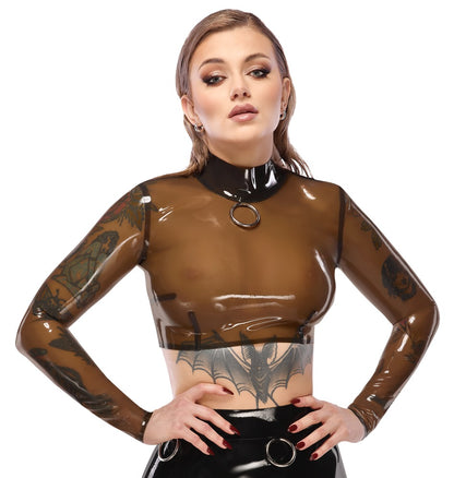LATE X Latex-Shirt