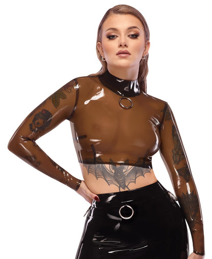 LATE X Latex-Shirt