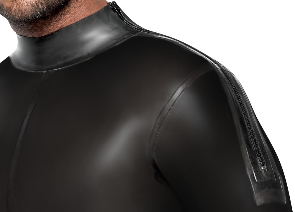 LATE X Herren Latex Catsuit