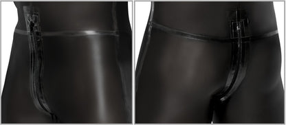 LATE X Herren Latex Catsuit