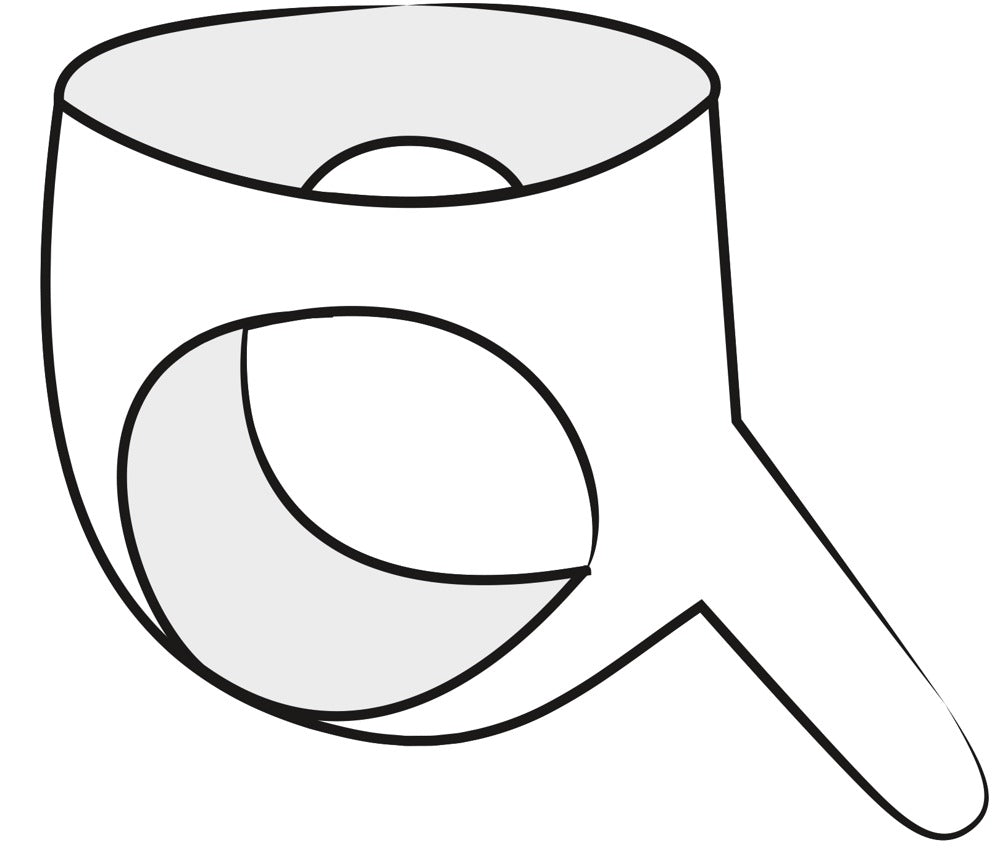 Roter Latexslip mit Dildo LATE X