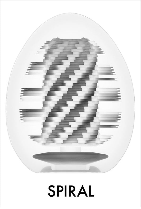 Tenga Egg Spiral Stronger Masturbator 6-teilig