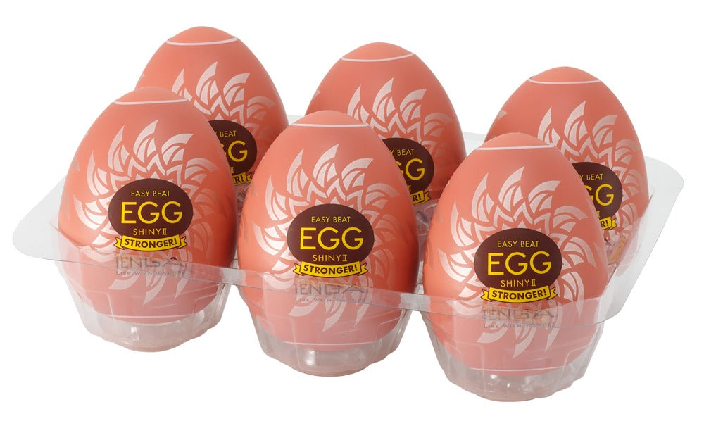 Tenga Shiny II Stronger Masturbator-Ei 6-teilig