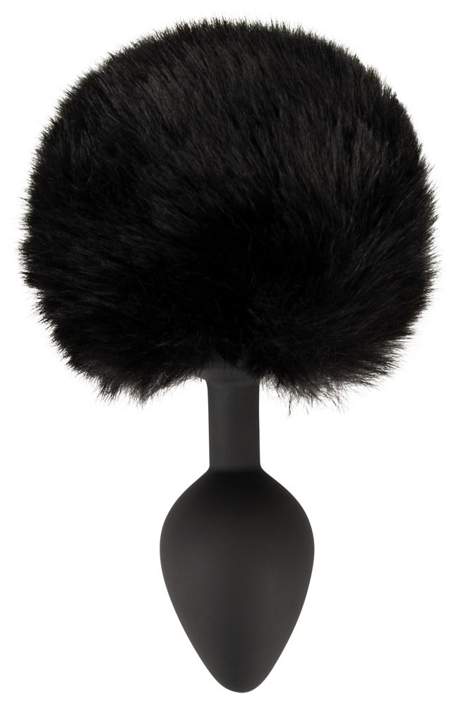 Flauschiger Schwanzplug schwarz M You2Toys