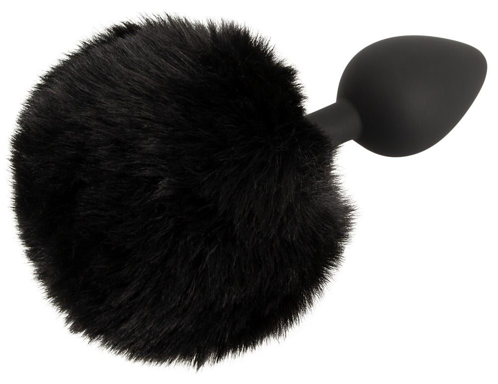 Flauschiger Schwanzplug schwarz M You2Toys