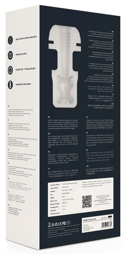 Hannes Neo Automatischer pulsierender Masturbator von SVAKOM