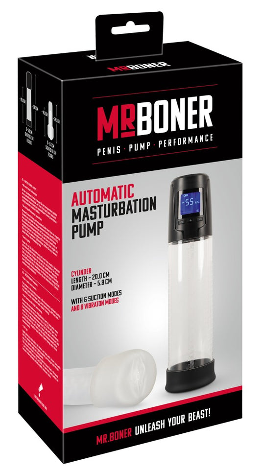 MrBoner Vibrierende Penispumpe