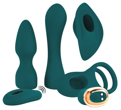 Couples Choice 5-teiliges RC-Mini-Vibrator-Set