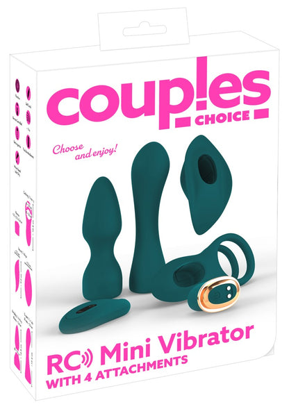 Couples Choice 5-teiliges RC-Mini-Vibrator-Set