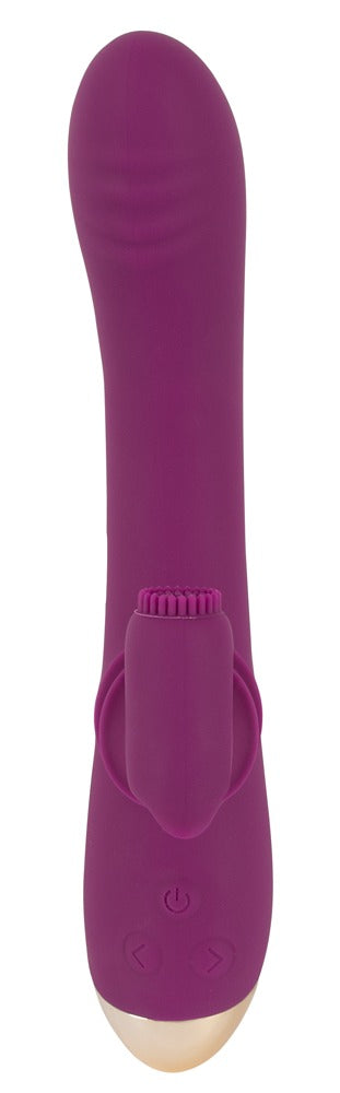 Javida 2-Funktions-Vibrator mit mobilem Klitoris-Teaser