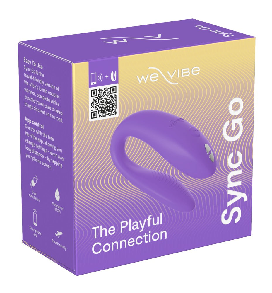 We-Vibe Sync Go Flexibler Paarvibrator Lila