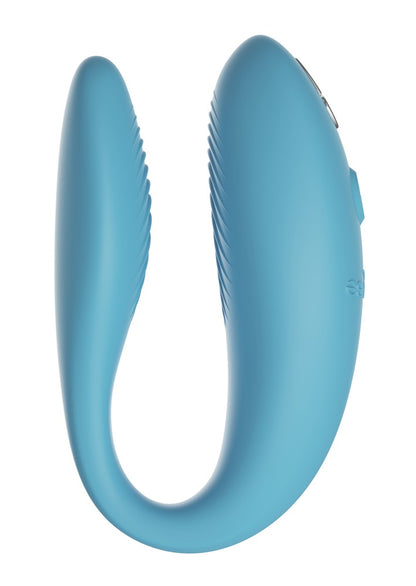 We-Vibe Sync Go Flexibler Paarvibrator in Türkis