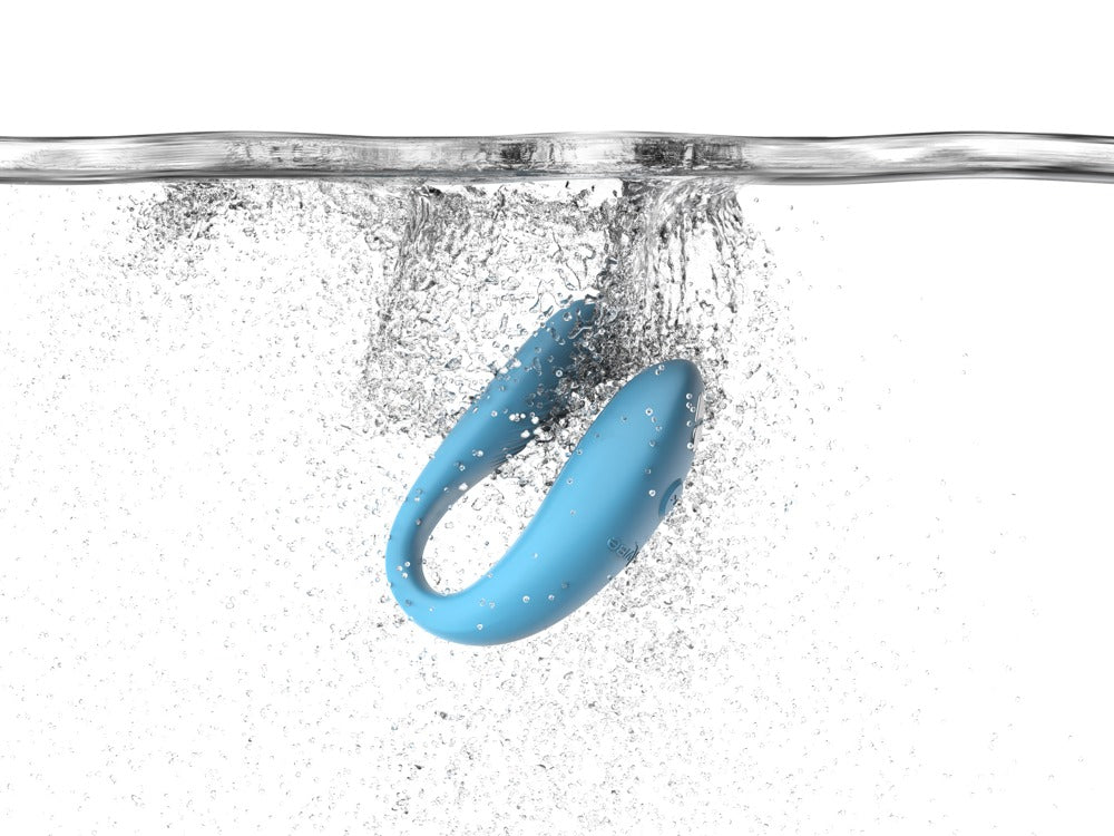 We-Vibe Sync Go Flexibler Paarvibrator in Türkis