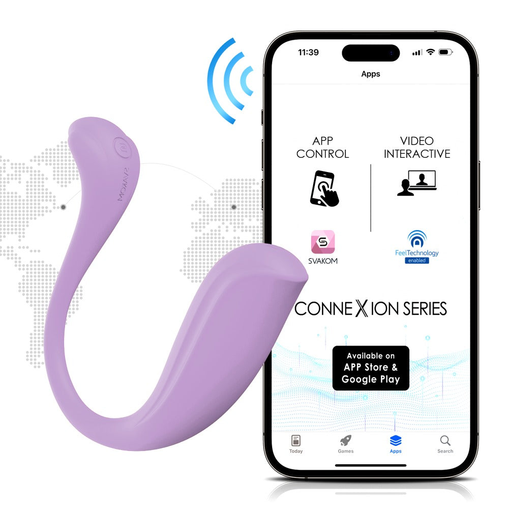 Phoenix Neo 2 Vibro-Ei von SVAKOM lila