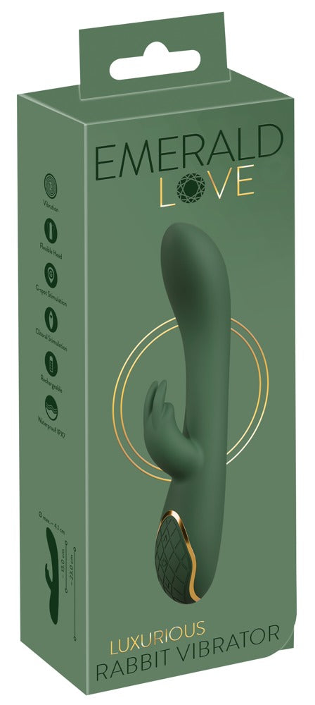 Emerald Love Luxuriöser Rabbit-Vibrator von You2Toys