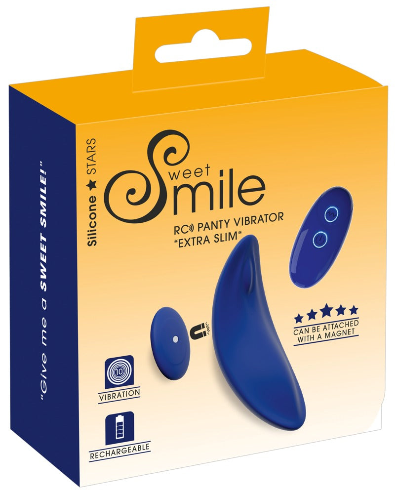 Sweet Smile Extra Slim RC Höschenvibrator