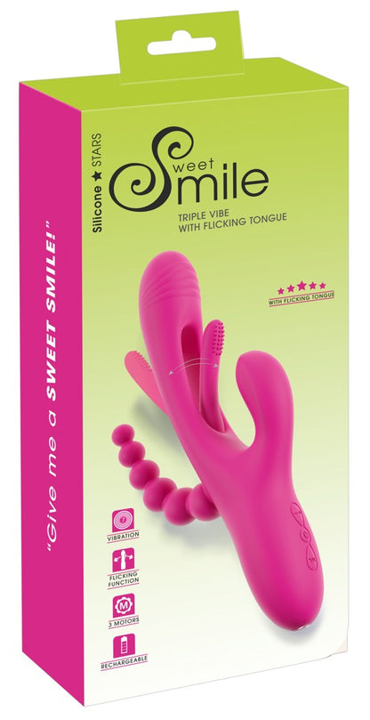Sweet Smile Dreifachvibrator