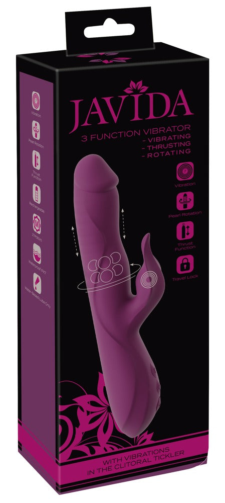 Javida Handlicher Vibrator mit 3 Funktionen