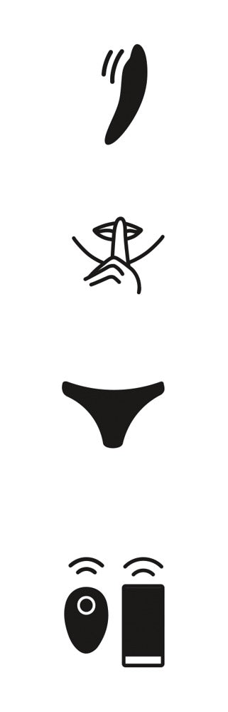 We-Vibe Moxie+ Vibrator in Schwarz