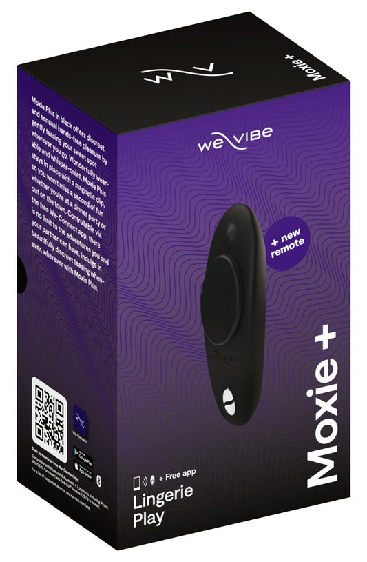 We-Vibe Moxie+ Vibrator in Schwarz
