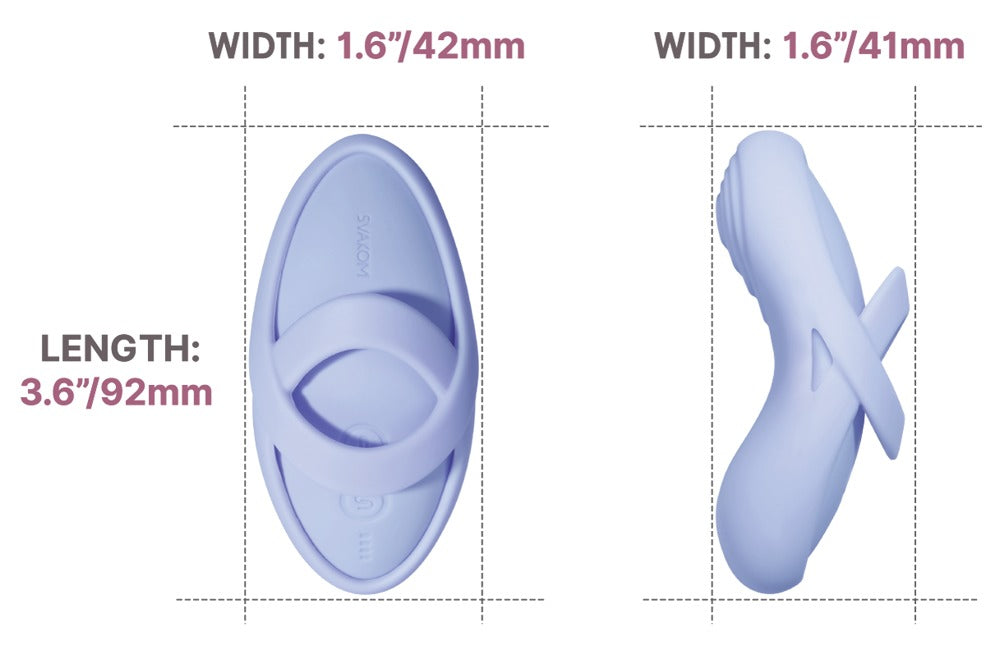 SVAKOM Echo 2 Leichter flexibler Vibrator