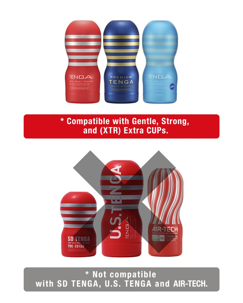 Limitiertes Set mit Tenga Cup-Vibratoren