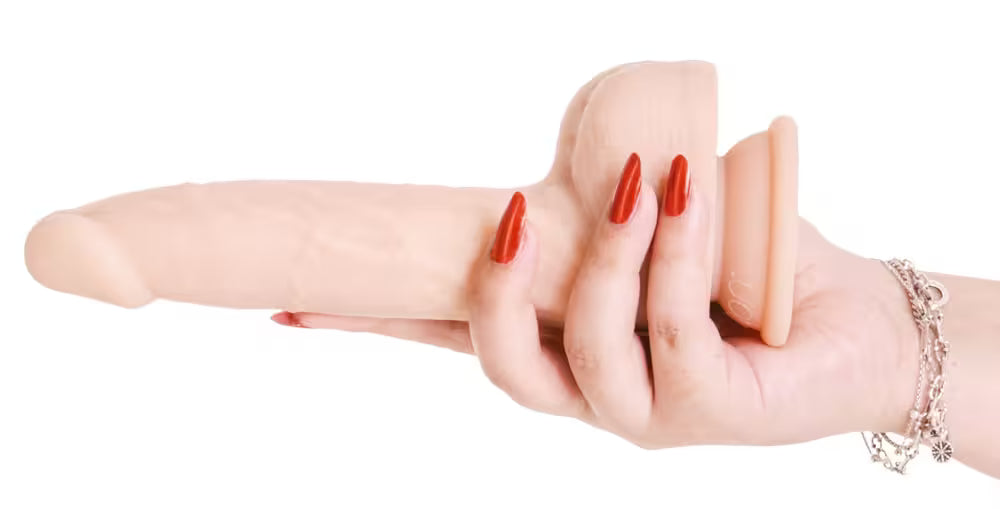 Stoßender Penis von Naked Addiction, 21,6 cm