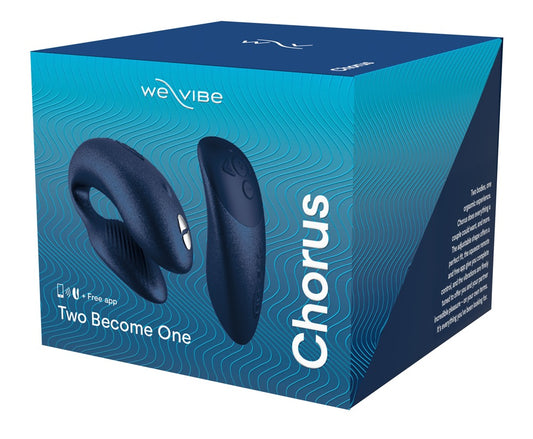 We-Vibe Chorus 2-Motor-Paarvibrator in Blau